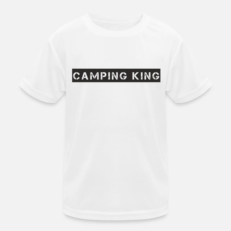 Camping - Camping King Kinder Funktions-T-Shirt