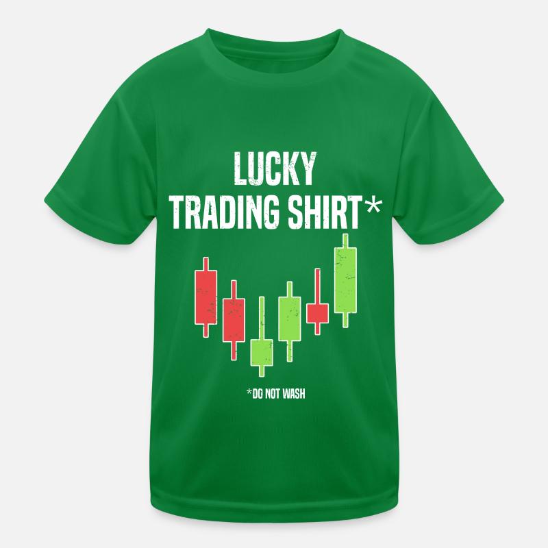 Actionnaire Action Trading Candles Bourse Marché boursier T-shirt sport Enfant