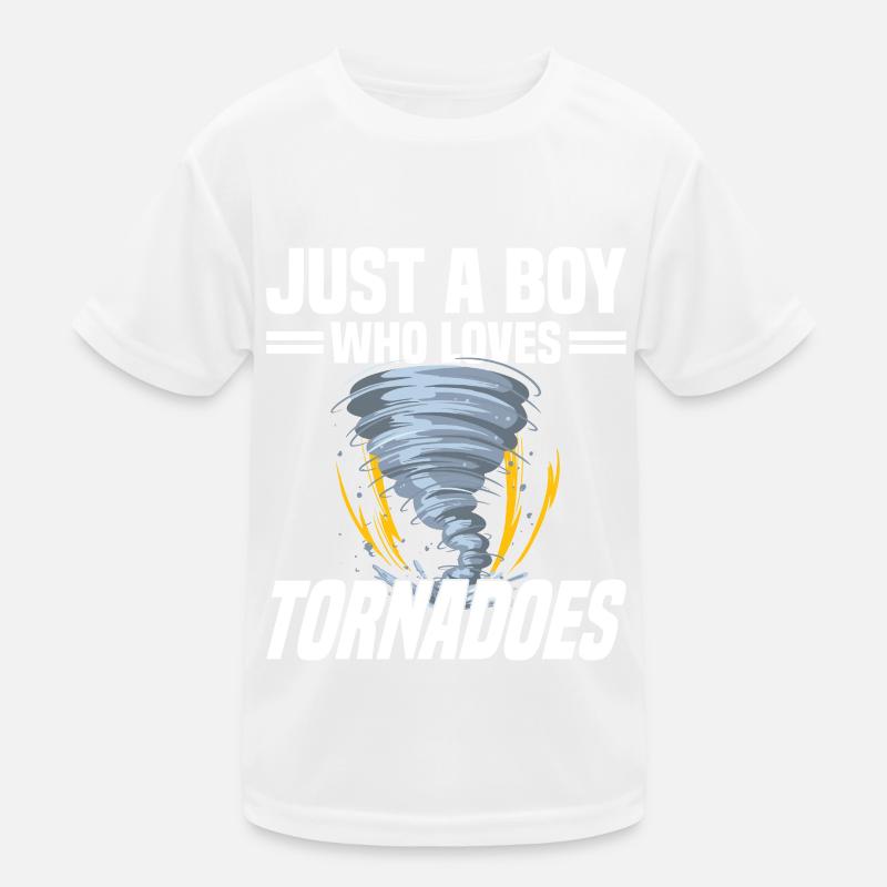 Tornado Hunter Tornado Tornado Chaser Hurricane Kids Functional T-Shirt