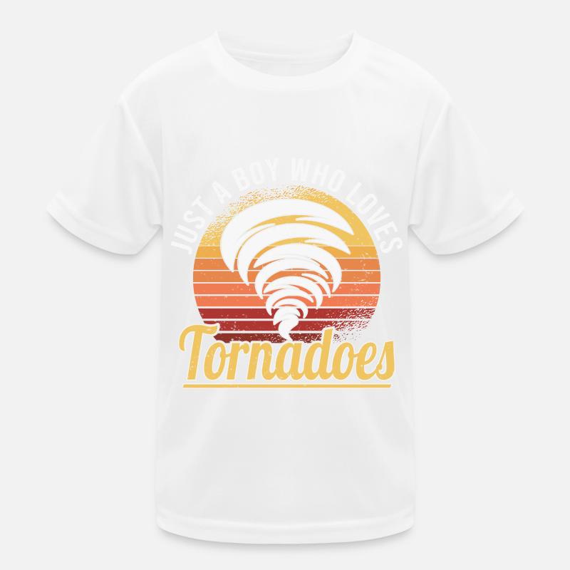 Tornado Hunter Tornado Tornado Chaser Hurricane Kids Functional T-Shirt