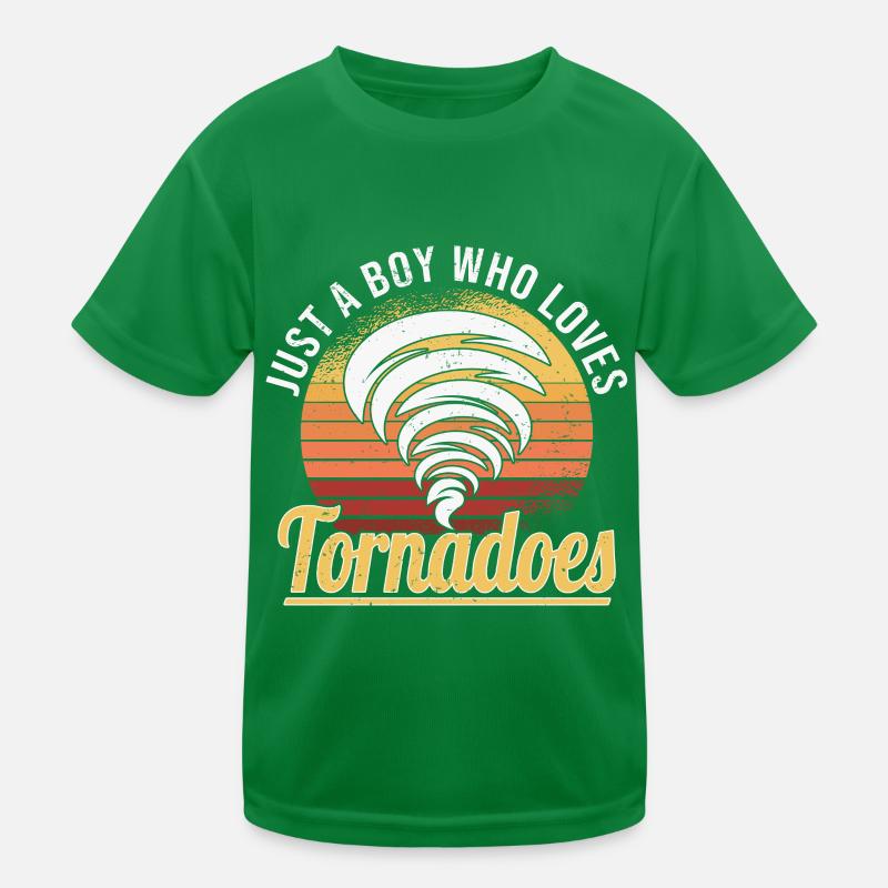 Tornado Hunter Tornado Tornado Chaser Hurricane Kids Functional T-Shirt