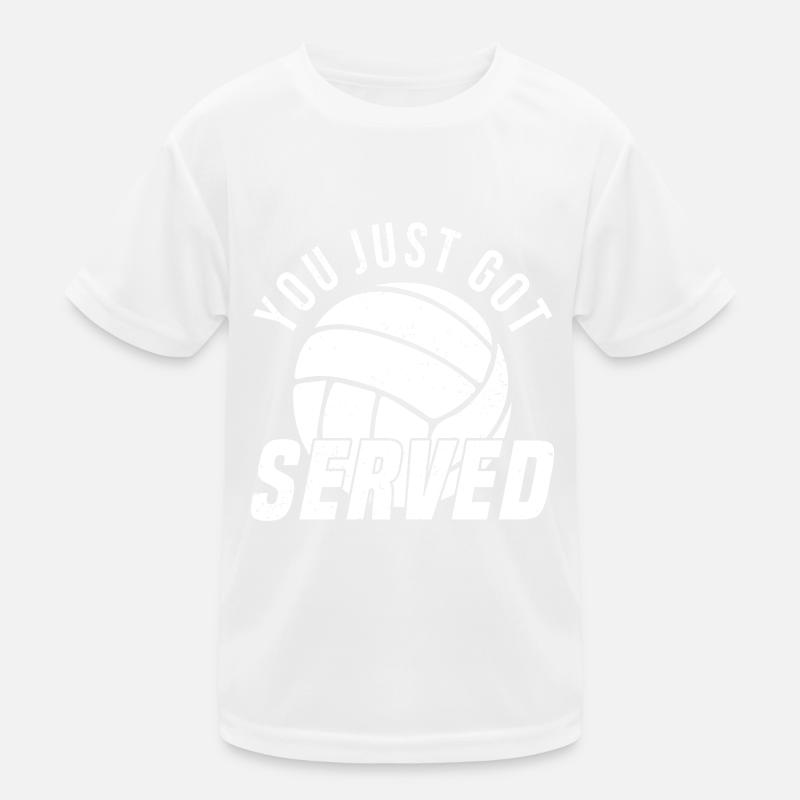 Serve Volleyball Specification Volleyball Player Kids Functional T-Shirt