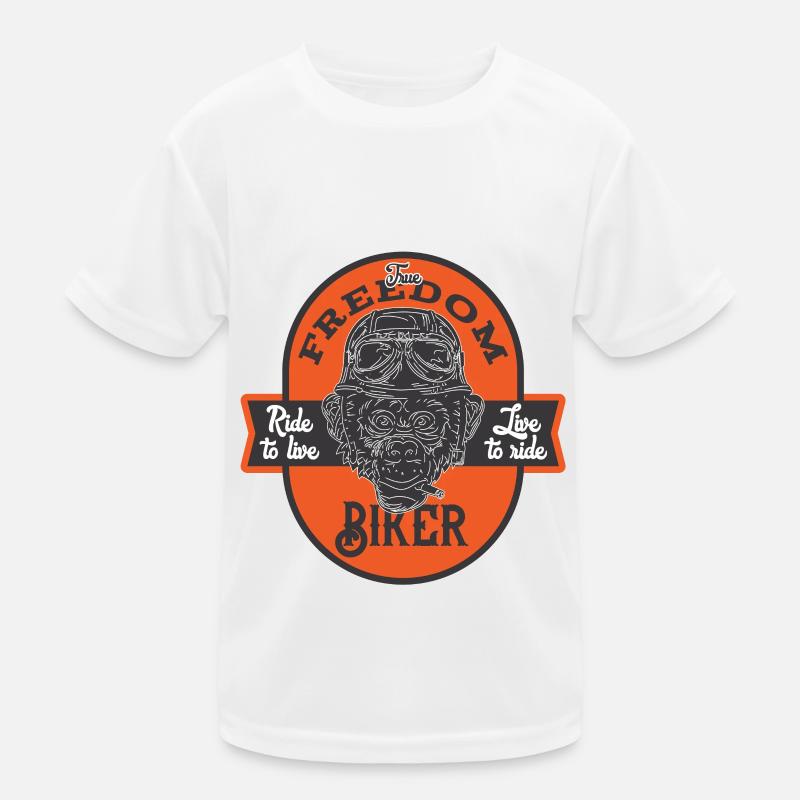 Bikers, motorcyclists Kids Functional T-Shirt