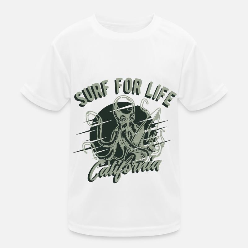 Surfing Kids Functional T-Shirt