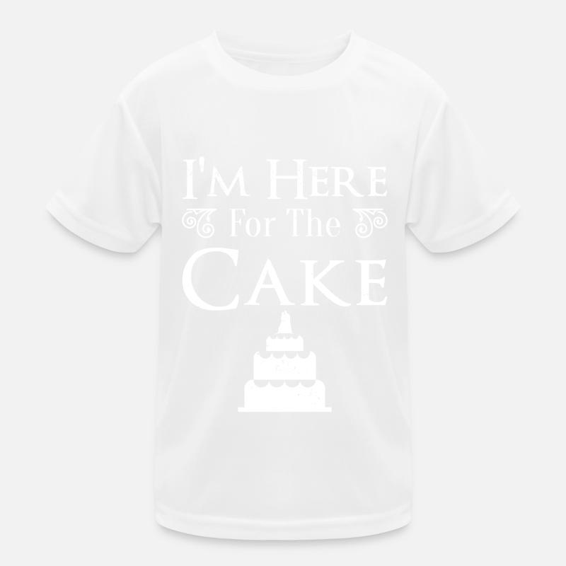 Fête de mariage Gâteau de mariage T-shirt sport Enfant