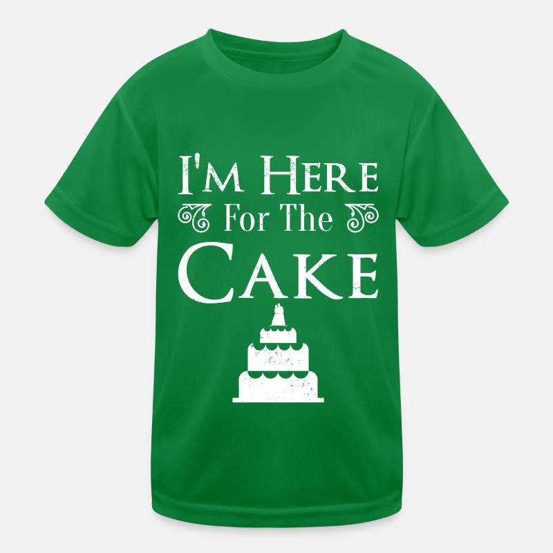 Fête de mariage Gâteau de mariage T-shirt sport Enfant