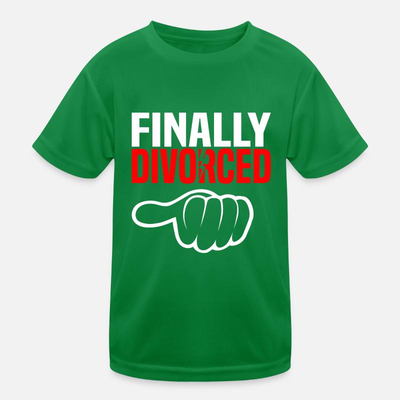 Scheidung Trennung Ehe Ex Scheidungsparty Kinder Funktions-T-Shirt