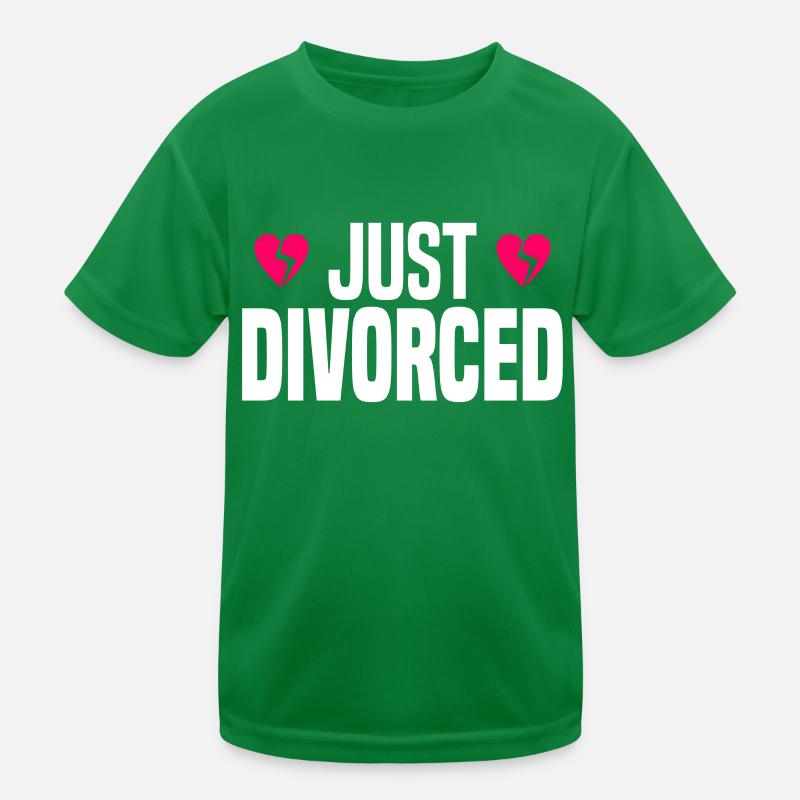 Scheidung Trennung Ehe Ex Scheidungsparty Kinder Funktions-T-Shirt