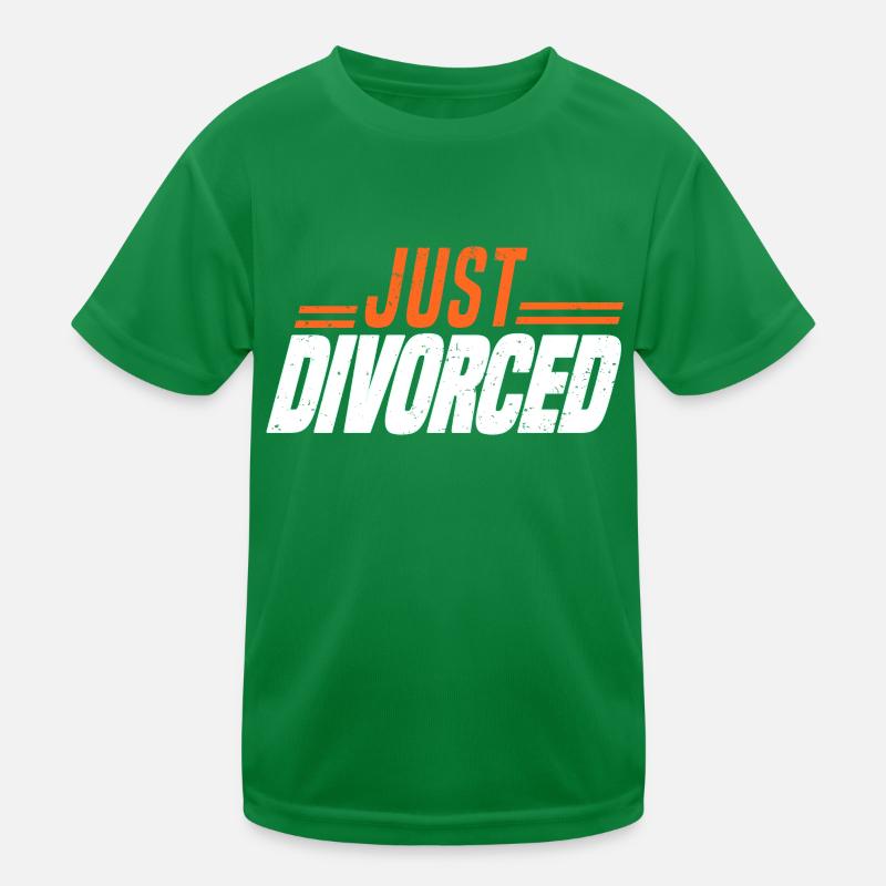 Scheidung Trennung Ehe Ex Scheidungsparty Kinder Funktions-T-Shirt