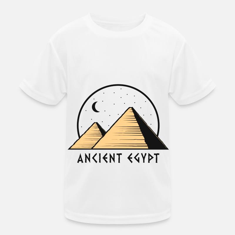 Pyramides Egypte Antique Egyptologue Anubis Egypte S T-shirt sport Enfant