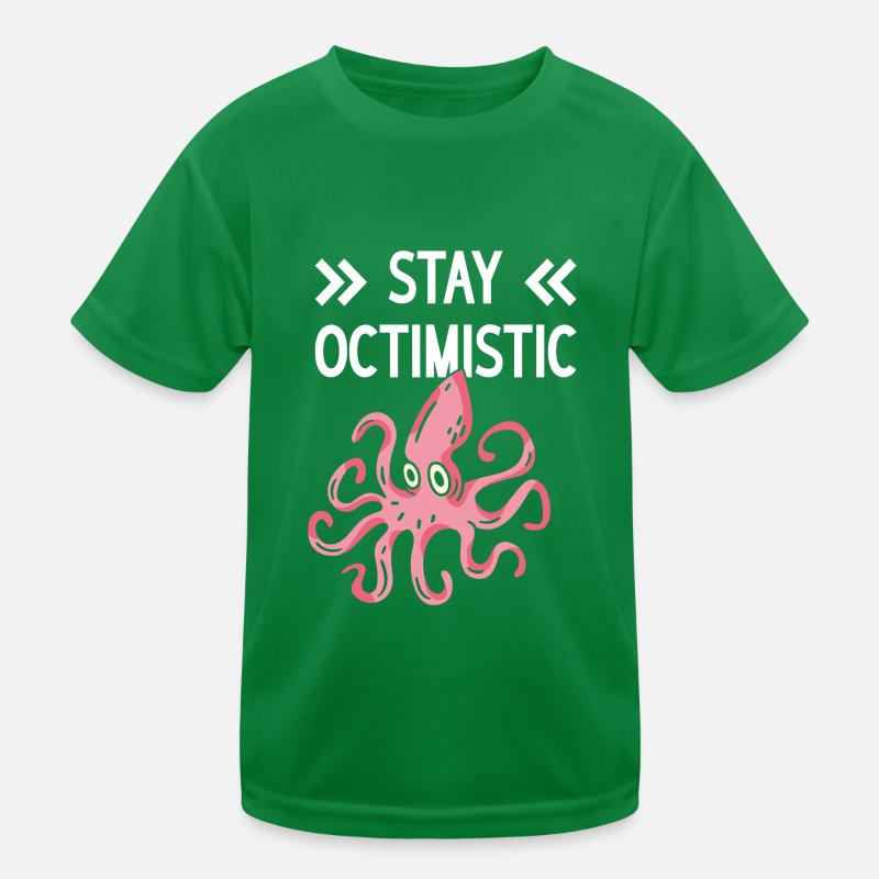 Octopus Octopus Sea Tentacle Octopus Octopus Octopus Kids Functional T-Shirt