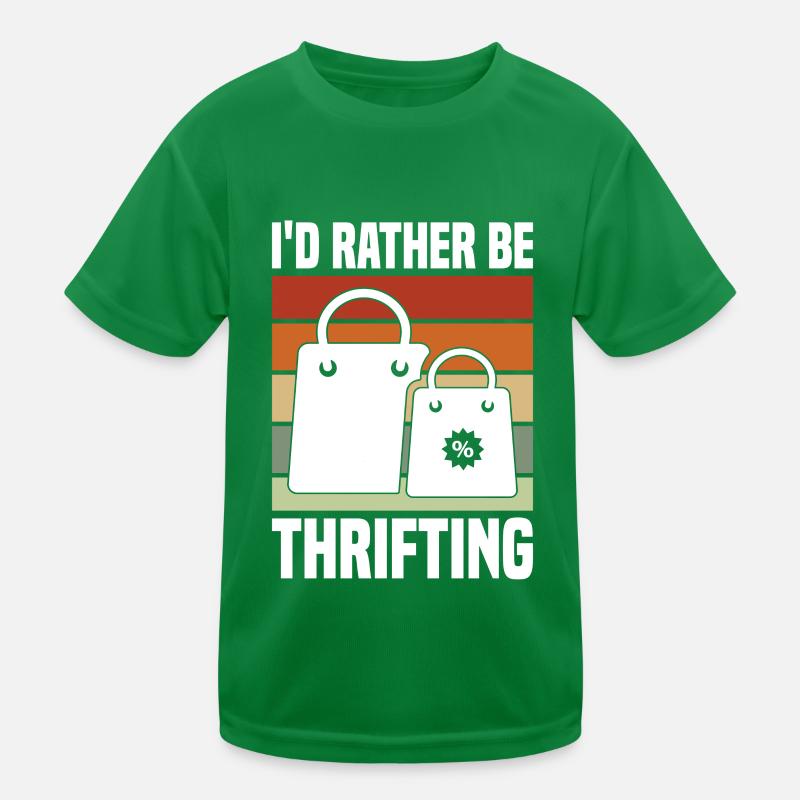 Secondhandladen Secondhand Öko Hipster Gebraucht Kinder Funktions-T-Shirt