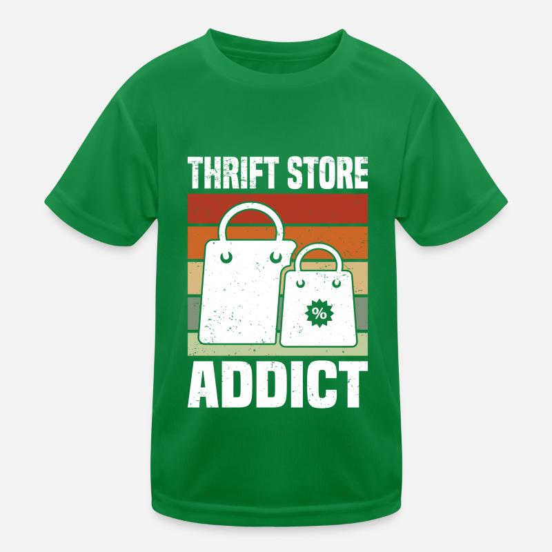 Secondhandladen Secondhand Öko Hipster Gebraucht Kinder Funktions-T-Shirt