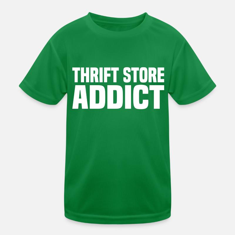 Secondhandladen Secondhand Öko Hipster Gebraucht Kinder Funktions-T-Shirt