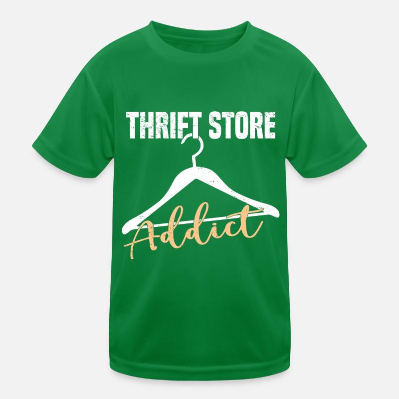 Secondhandladen Secondhand Öko Hipster Gebraucht Kinder Funktions-T-Shirt