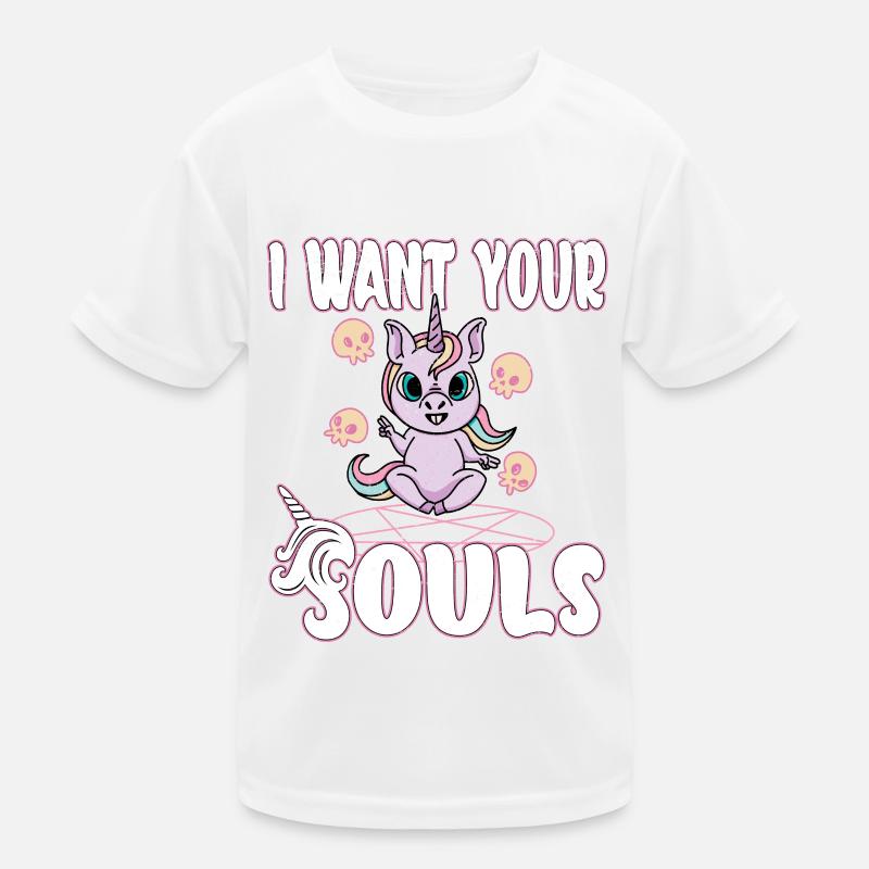 Satan Beelzebub Devil Gothic Pentagram Mystical Kids Functional T-Shirt