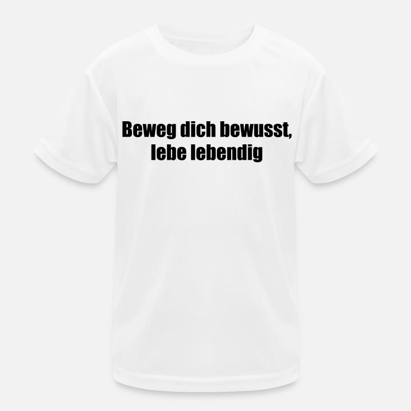 Pilates - Beweg dich bewusst, lebe lebendig Kinder Funktions-T-Shirt