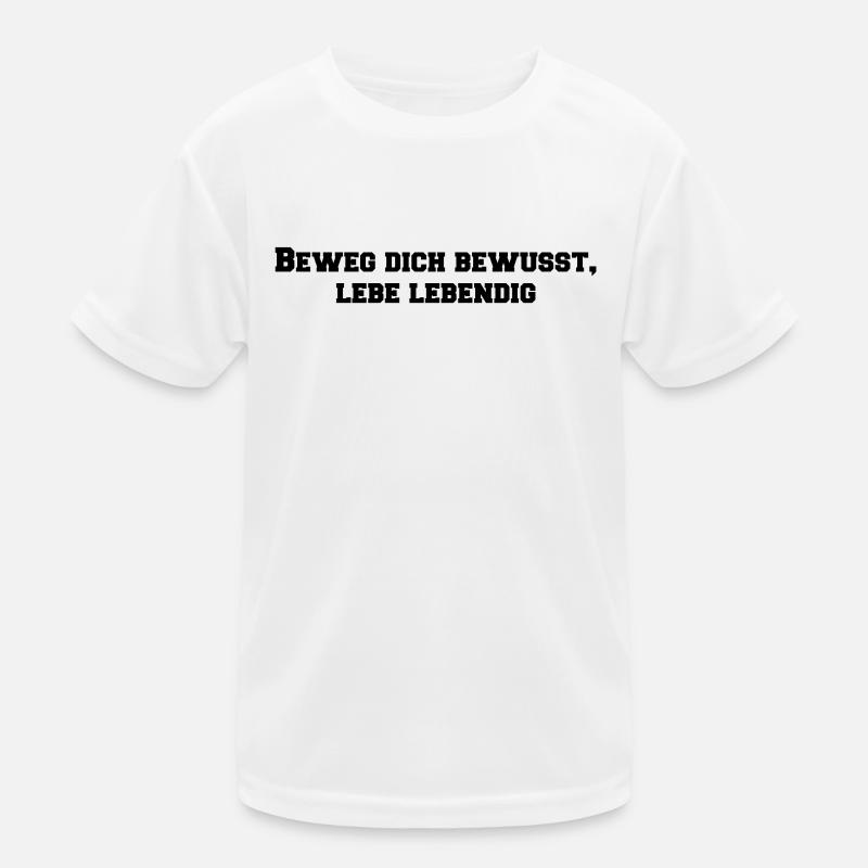 Pilates - Beweg dich bewusst, lebe lebendig Kinder Funktions-T-Shirt