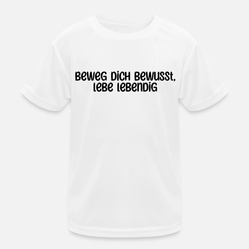 Pilates - Beweg dich bewusst, lebe lebendig Kinder Funktions-T-Shirt