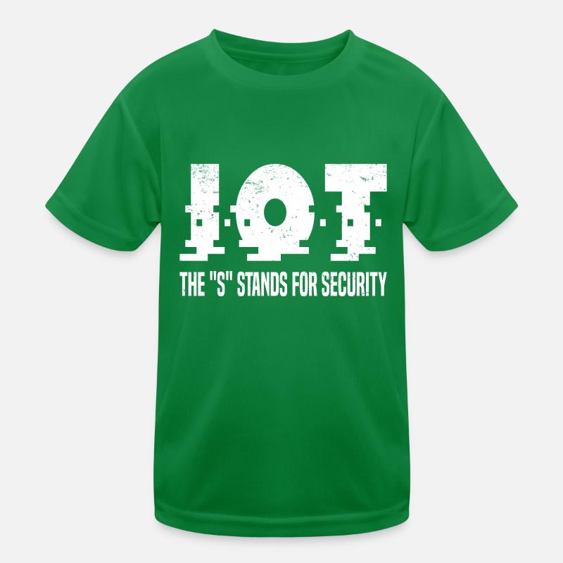 Internet Of Things IOT Programmer Admin IT Kids Functional T-Shirt