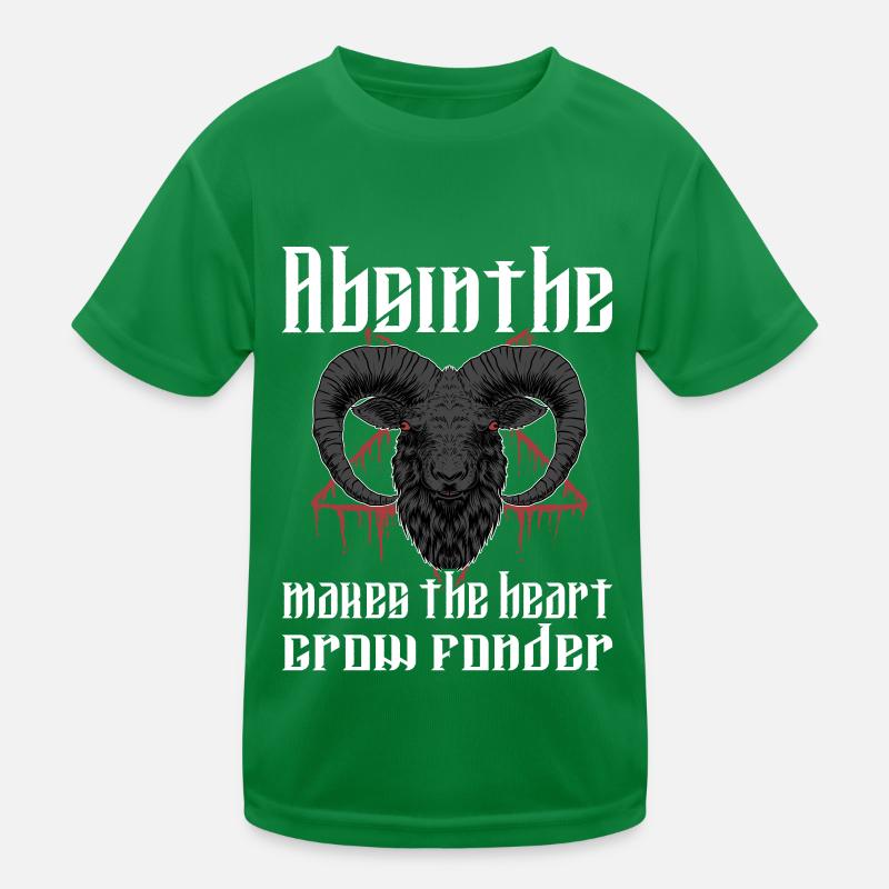 Satan Beelzebub Devil Gothic Pentagram Mystical Kids Functional T-Shirt