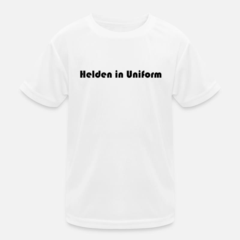 Feuerwehr - Helden in Uniform Kinder Funktions-T-Shirt