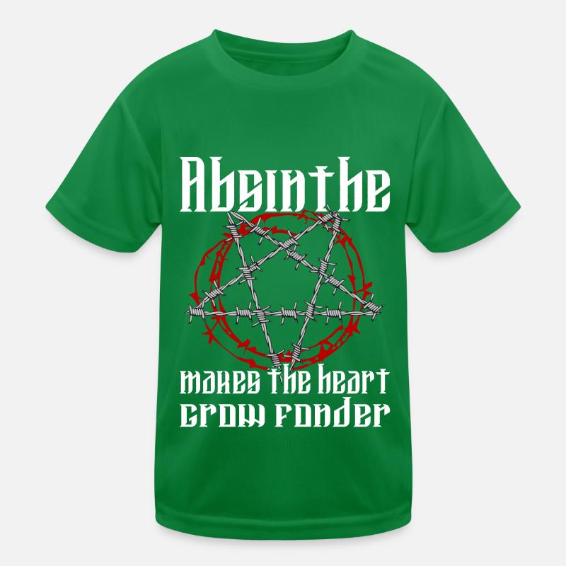 Satan Beelzebub Devil Gothic Pentagram Mystical Kids Functional T-Shirt