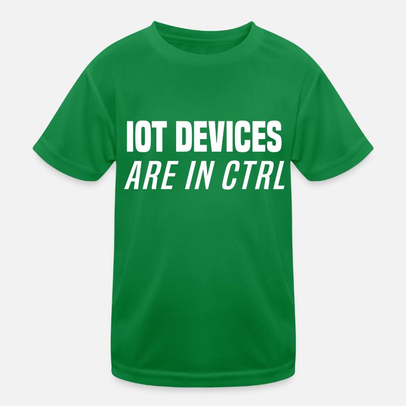 Internet Of Things IOT Programmer Admin IT Kids Functional T-Shirt