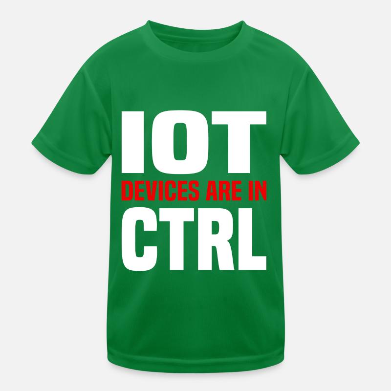 Internet Of Things IOT Programmer Admin IT Kids Functional T-Shirt
