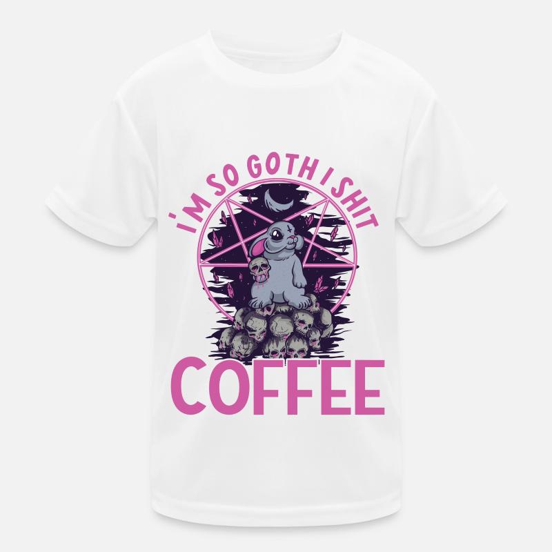 Satan Beelzebub Devil Gothic Pentagram Mystical Kids Functional T-Shirt