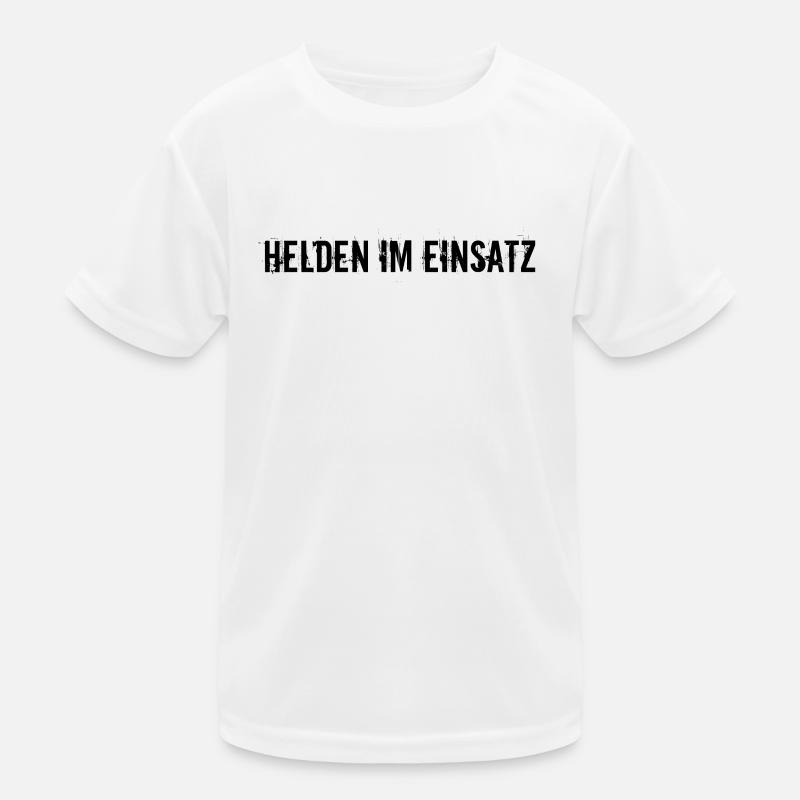 Feuerwehr - Helden im Einsatz Kinder Funktions-T-Shirt