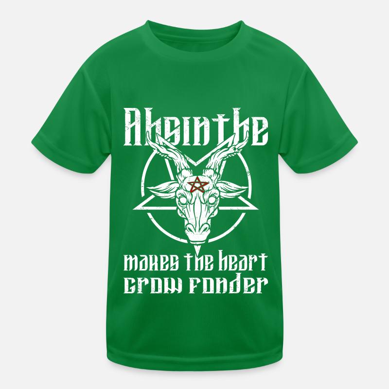 Satan Beelzebub Devil Gothic Pentagram Mystical Kids Functional T-Shirt