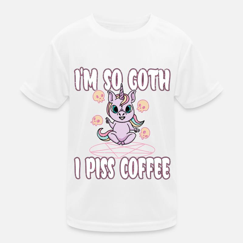 Satan Beelzebub Devil Gothic Pentagram Mystical Kids Functional T-Shirt