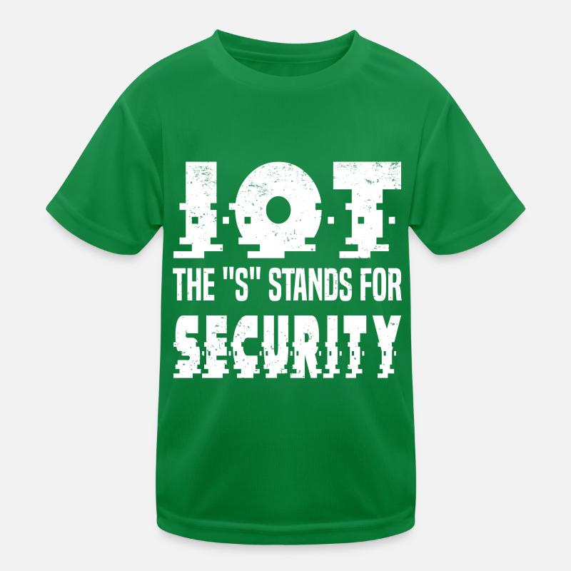 Internet Of Things IOT Programmer Admin IT Kids Functional T-Shirt