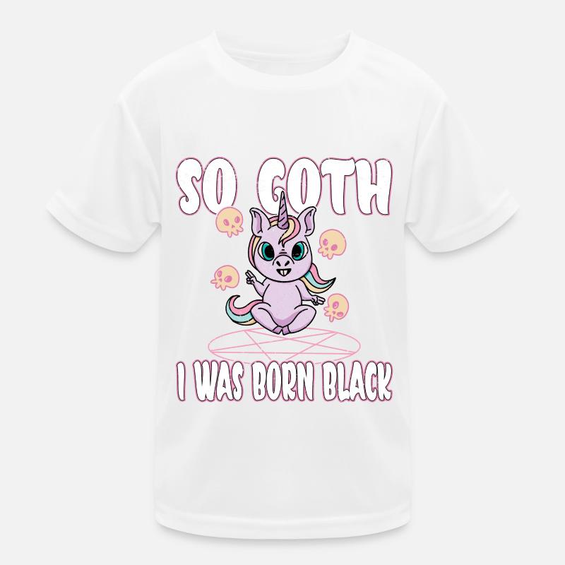 Satan Beelzebub Devil Gothic Pentagram Mystical Kids Functional T-Shirt