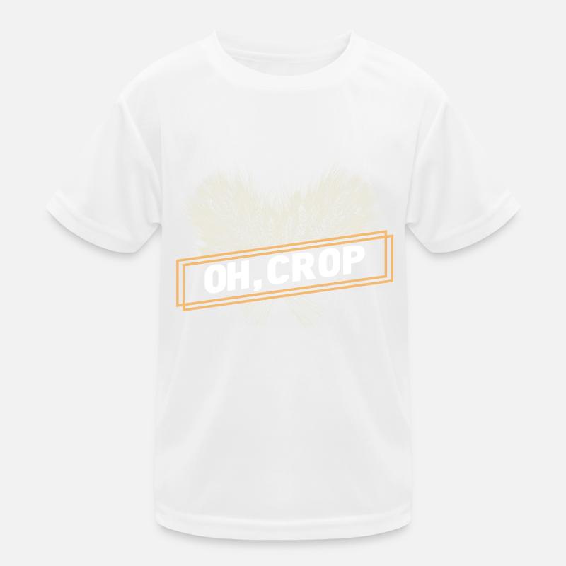 Farmer Farmer Grain Farmer Farm Country Egg Kids Functional T-Shirt