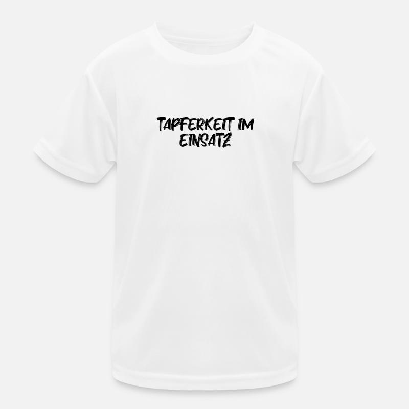 Feuerwehr - Tapferkeit im Einsatz Kinder Funktions-T-Shirt