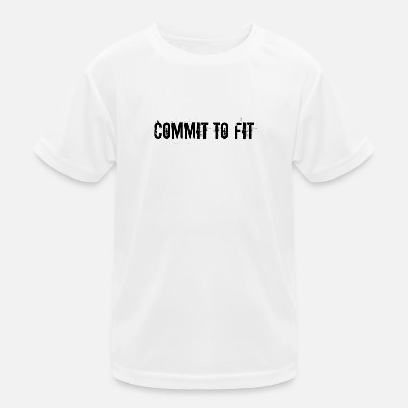 Fitness - S’engager à s’adapter T-shirt sport Enfant