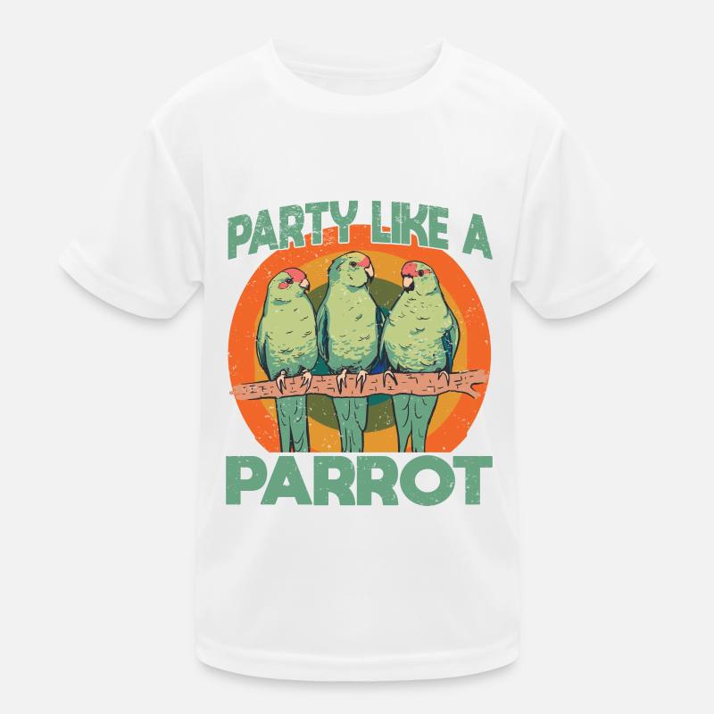 Perruche Perruche Oiseau Perruche Propriétaire T-shirt sport Enfant