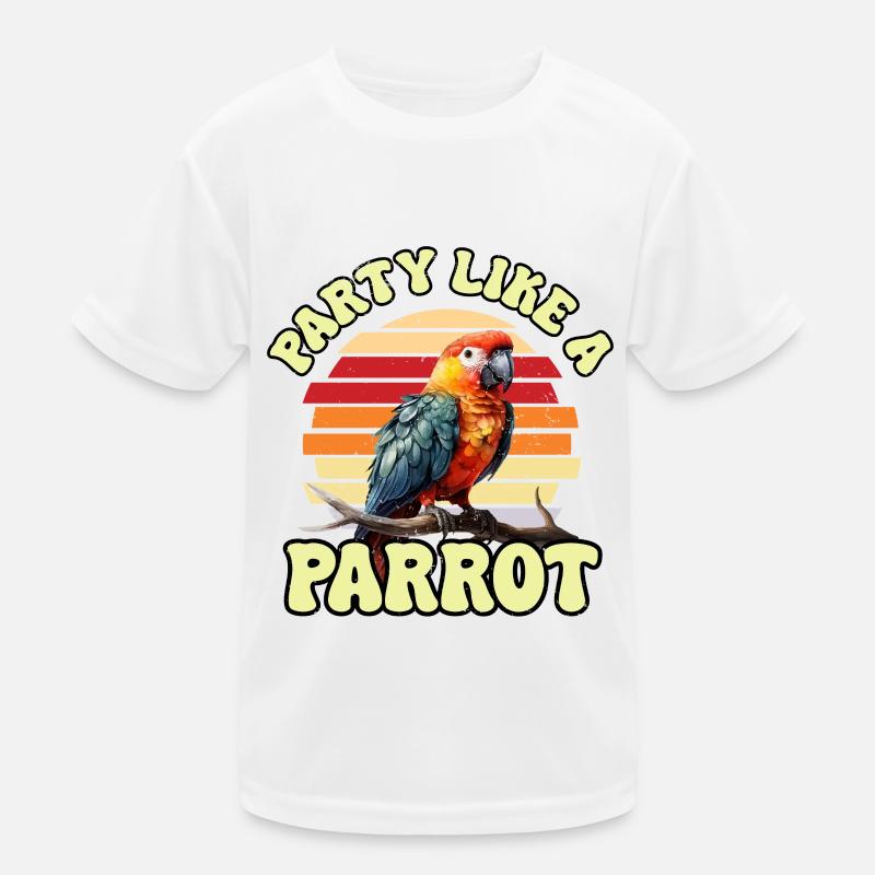 Perruche Perruche Oiseau Perruche Propriétaire T-shirt sport Enfant