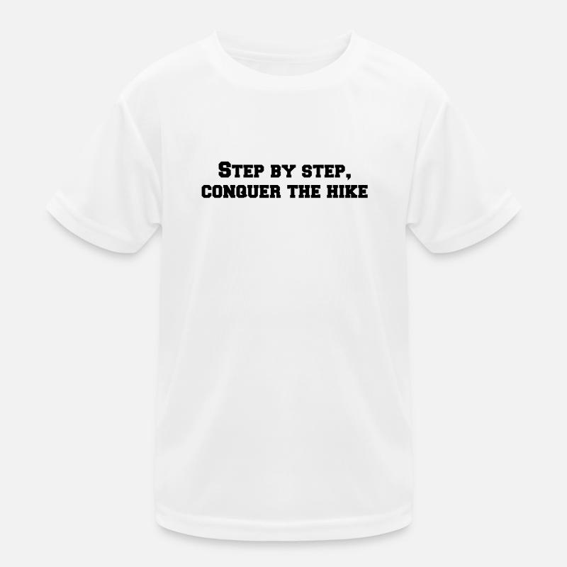 Randonnée - Pas à pas, partez à la conquête de la randonnée T-shirt sport Enfant