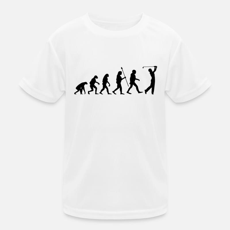 Evolution golf jouer golf club sport T-shirt sport Enfant