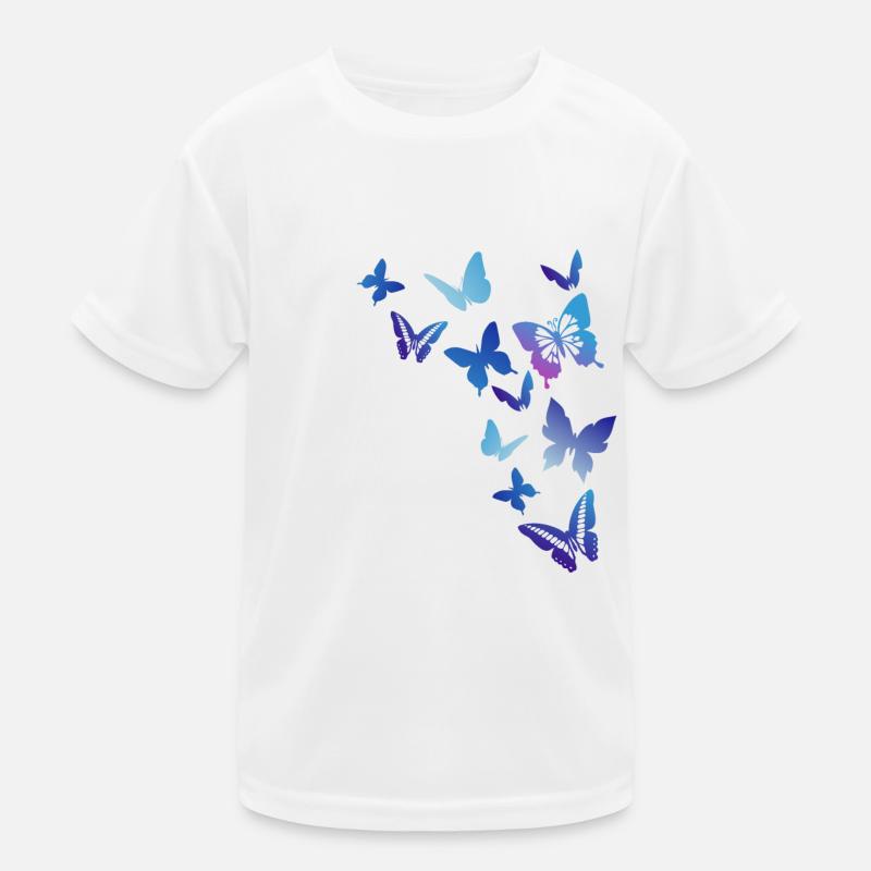 Schmetterlinge Kinder Funktions-T-Shirt