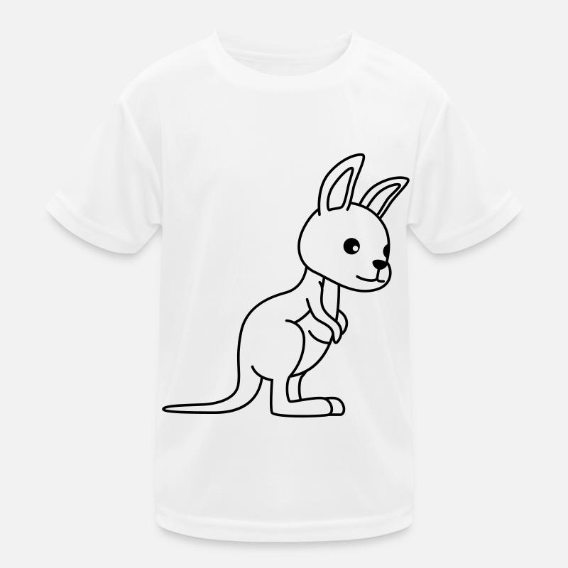 Bande dessinée Kangourou T-shirt sport Enfant