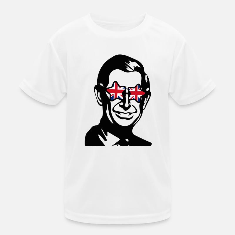 King Charles Lunettes de soleil Hippie T-shirt sport Enfant