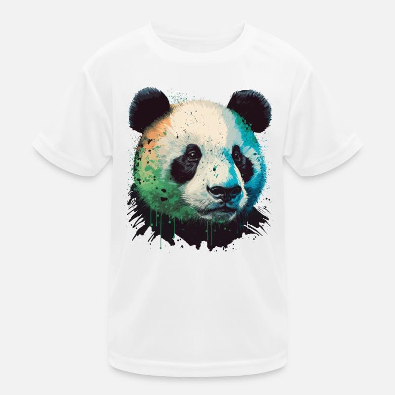 Visage de Panda T-shirt sport Enfant