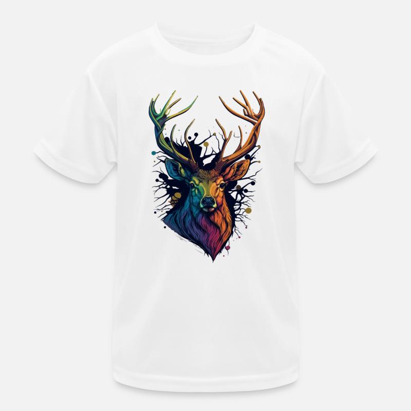Deer Kids Functional T-Shirt