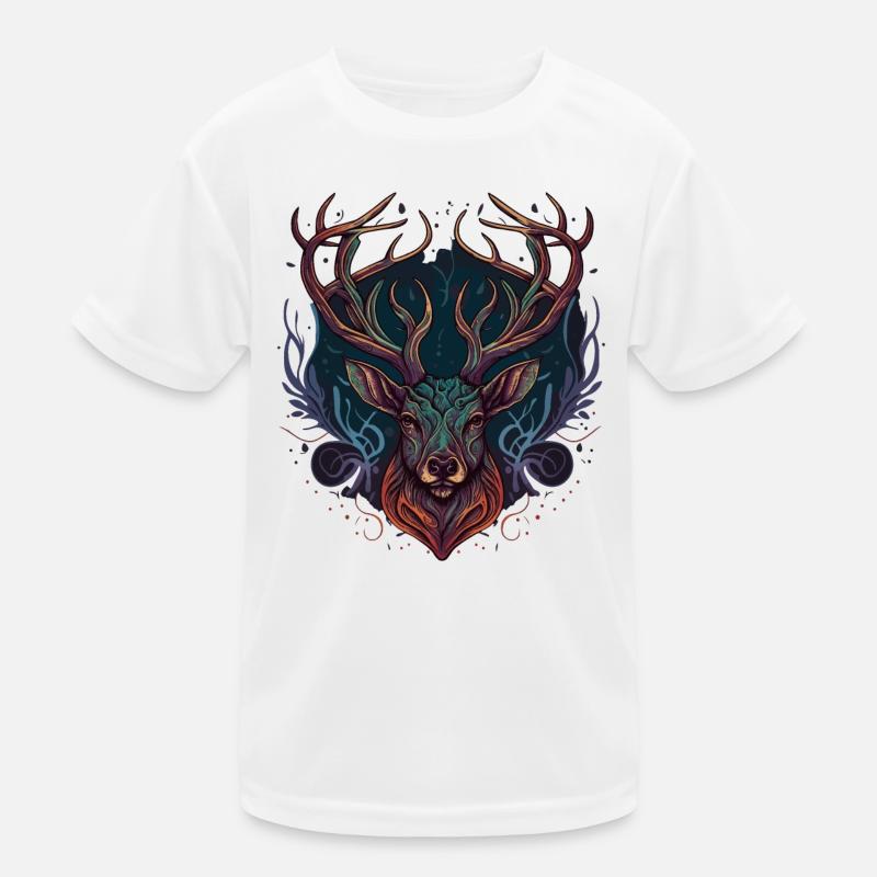 Chasseur d’arc à l’arc de cerf T-shirt sport Enfant