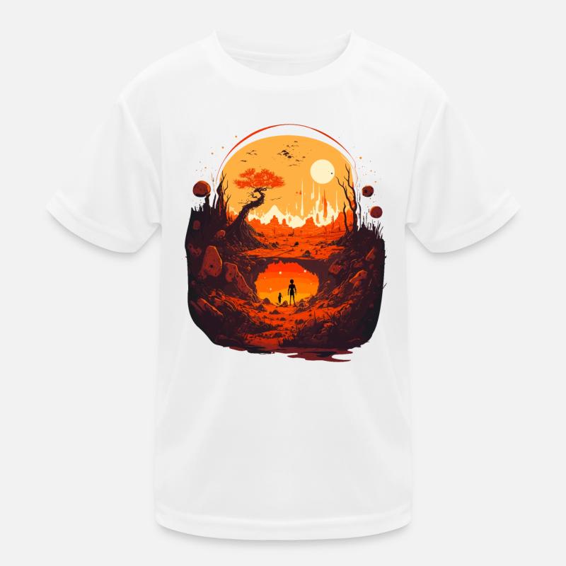 Créature extraterrestre T-shirt sport Enfant