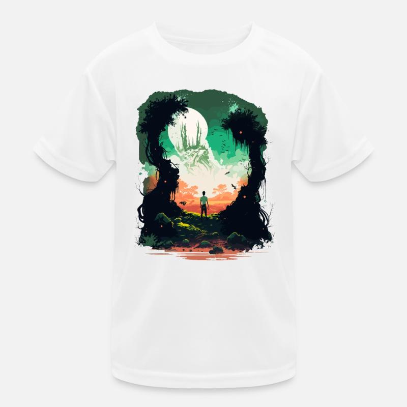 galaxy Kids Functional T-Shirt